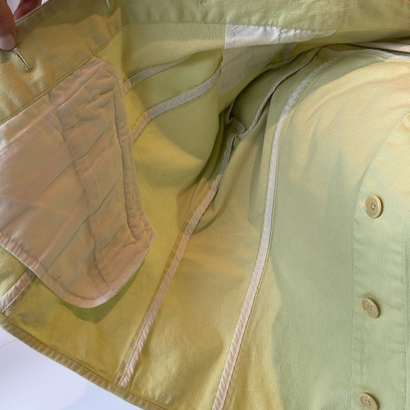 Faconnable Jean Jacket Highlighter Yellow - Picture 7 of 7